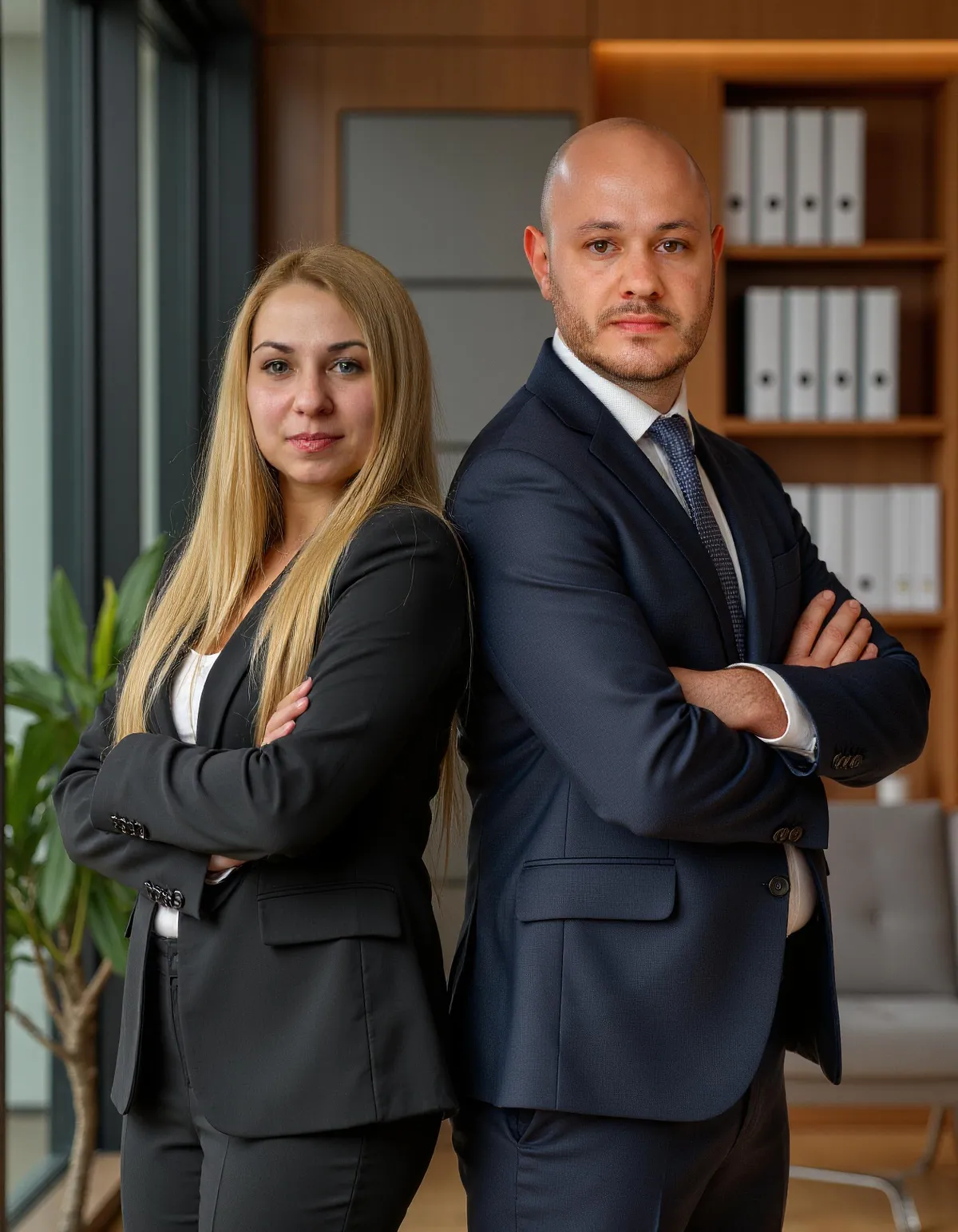 Мишел Ванлян и Димитър Мавродиев от MV Accounting